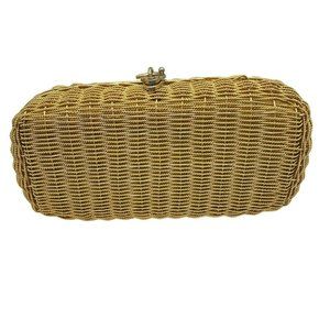 Vintage Handbag Purse Gold